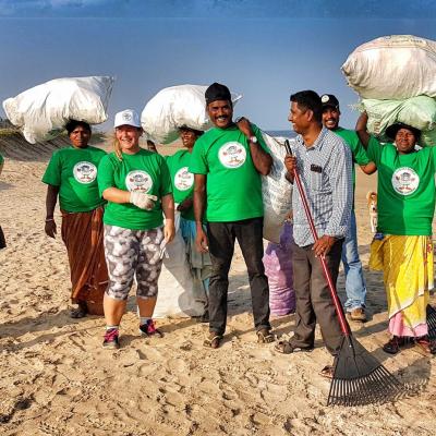 Beach cleaners in India